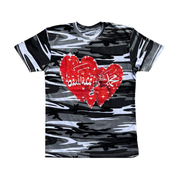PURE INTENT T-SHIRT (GREY CAMO)