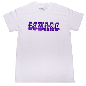 PURPLE LOGO T-SHIRT